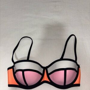 Triangl poppy peach soda bikini neoprene